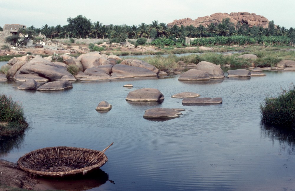 Tungabhadra-Fluss - Hampi