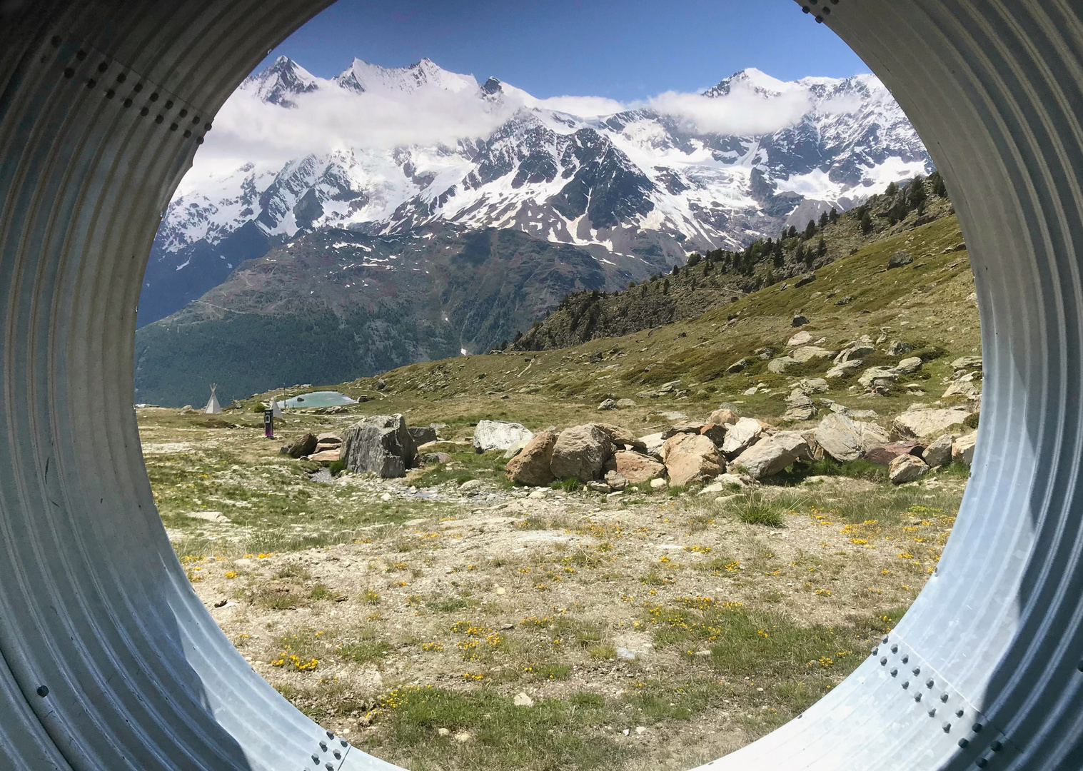 Tunnel Alpenblick