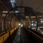 Tunnel at night