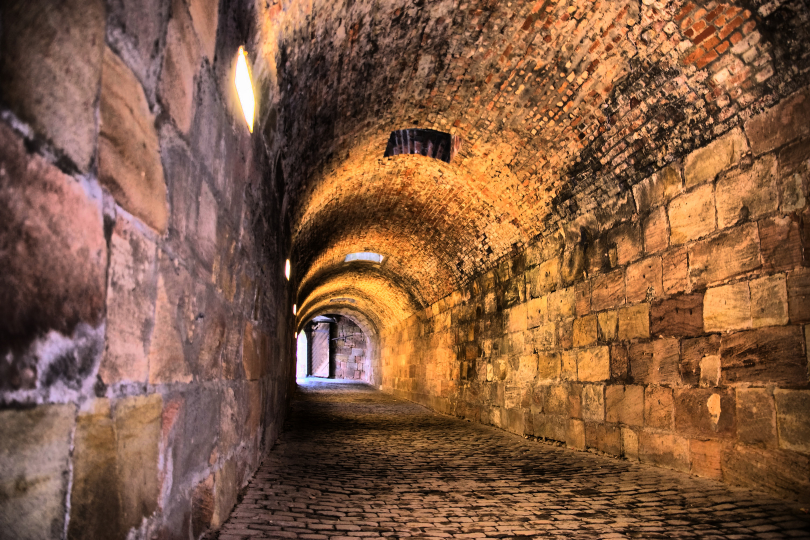 Tunnel auf der Kaiserburg