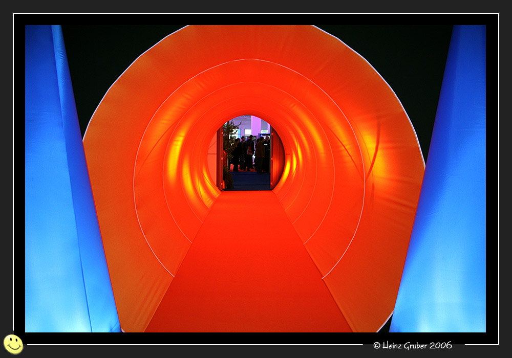 Tunnel auf der World of Events in Wiesbaden