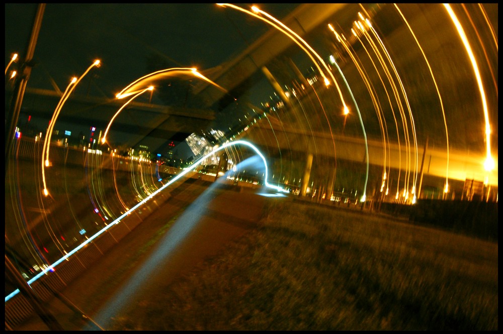 Tunnel aus Licht