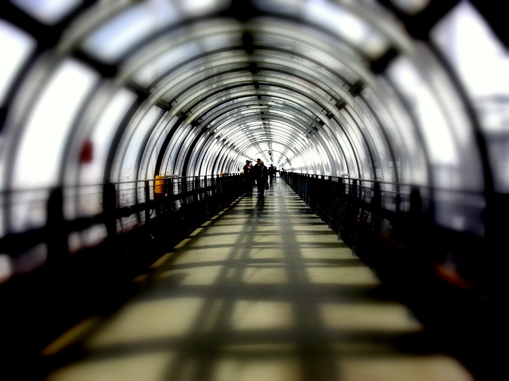 tunnel de verre