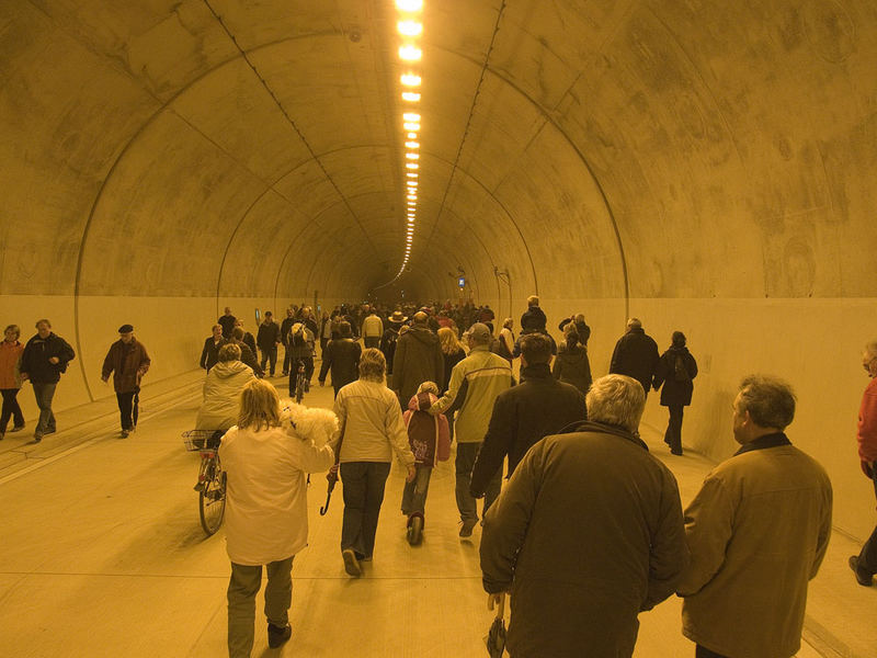 Tunnel der deutschen Einheit