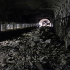 Tunnel im Bergstollen KZ Mittelbau-Dora