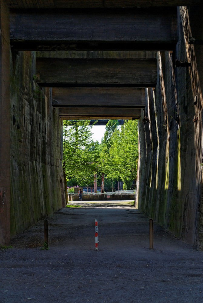 Tunnel im Landschaftspark Duisburg Nord