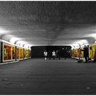 Tunnel near the Tower Hill Station