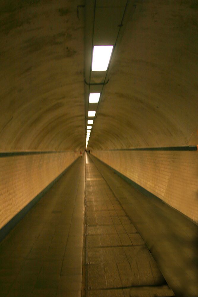 Tunnel unter der Schelde in Antwerpen