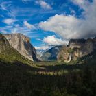 Tunnel view - El Captain und Wasserfall mit Regenbogen