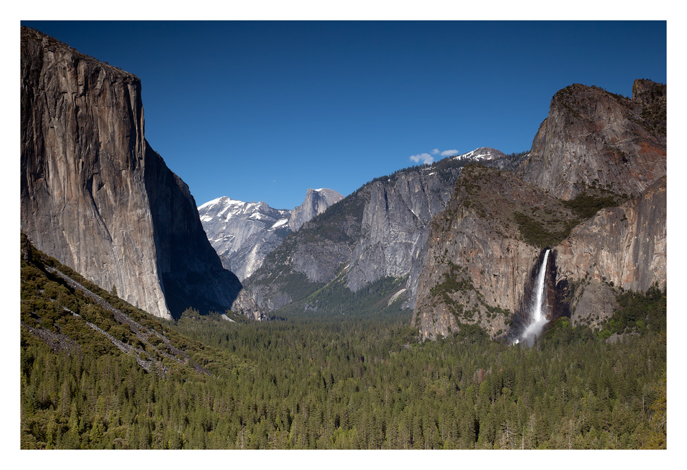 Tunnel View Sunny Afternoon