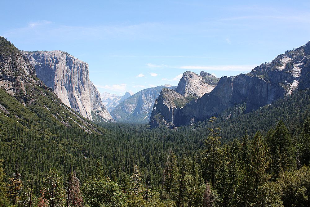 Tunnel View - tausend mal gezeigt!