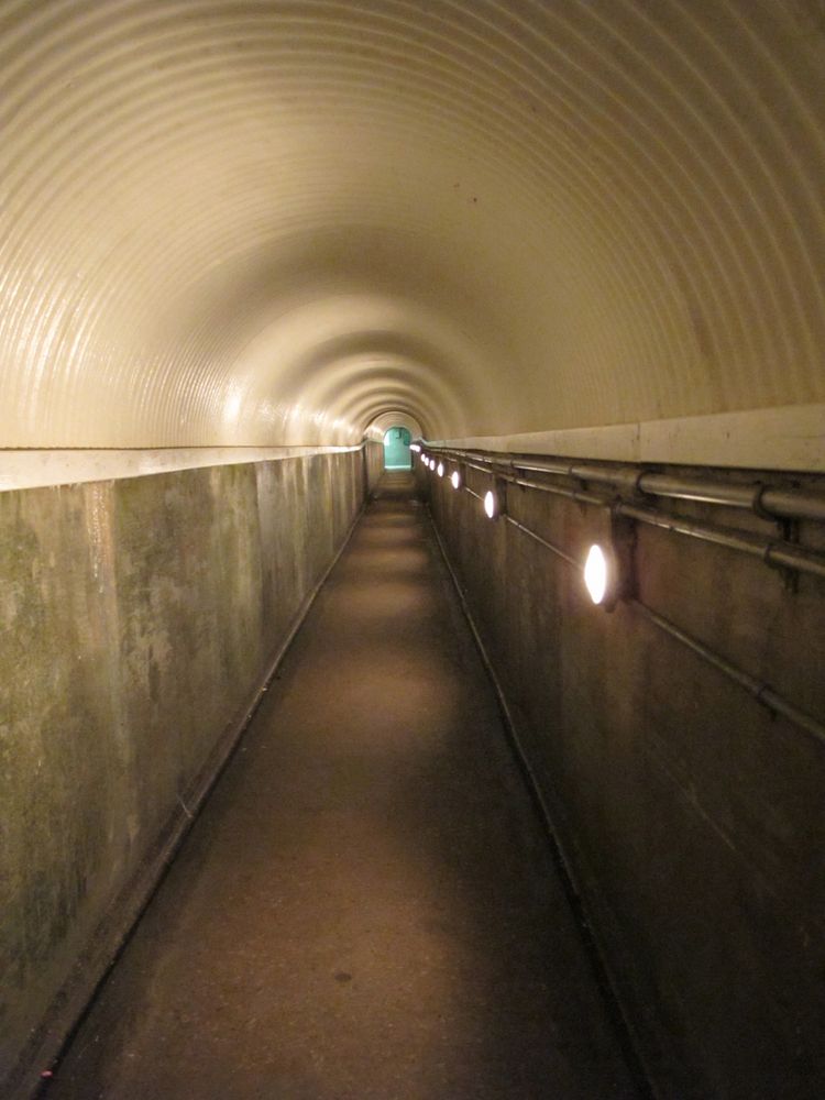 Tunnel zu den "Niagara River Rapids"