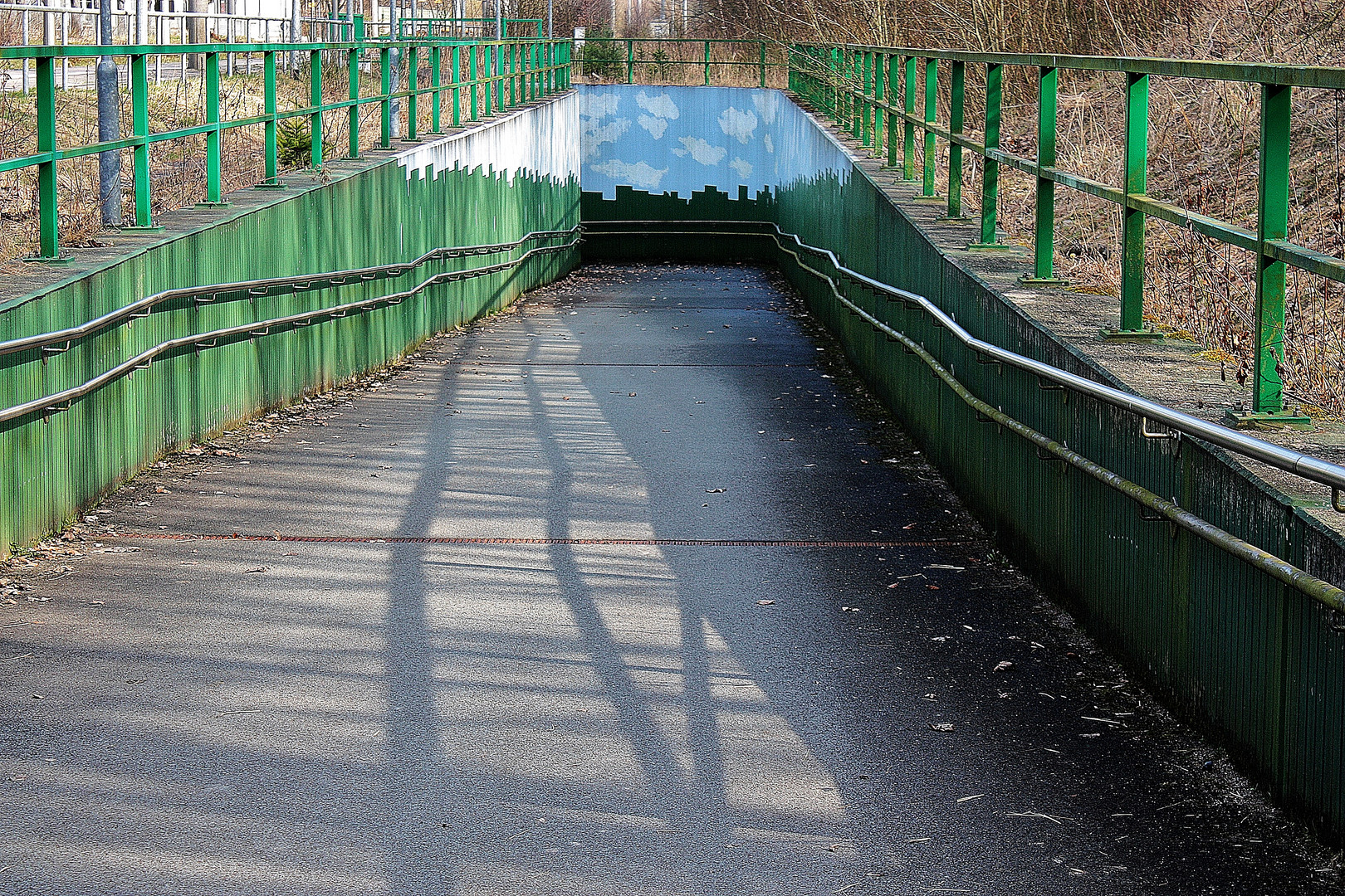 Tunnel zum Bismarckmausoleum