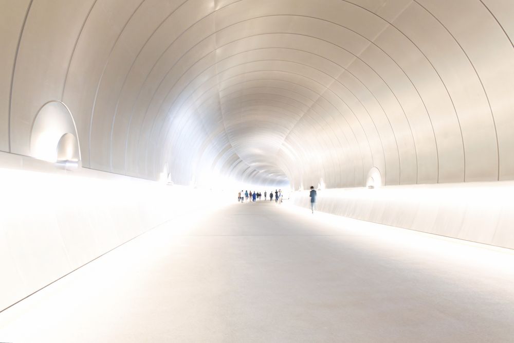 Tunnel zum Miho-Museum