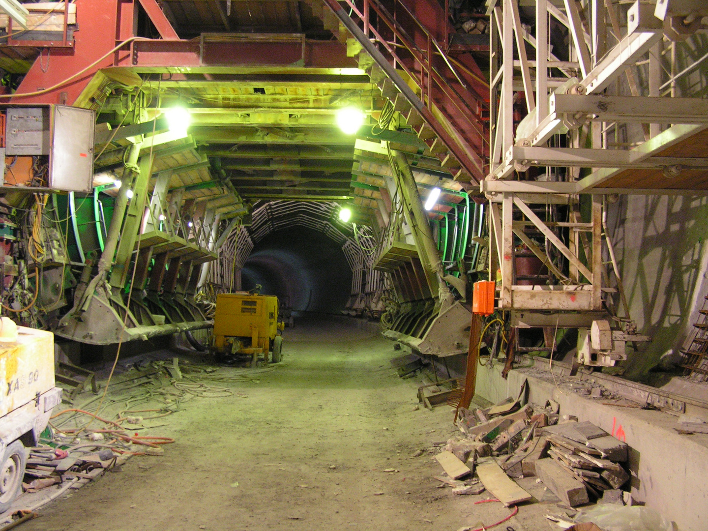 Tunnelbau in Schaala