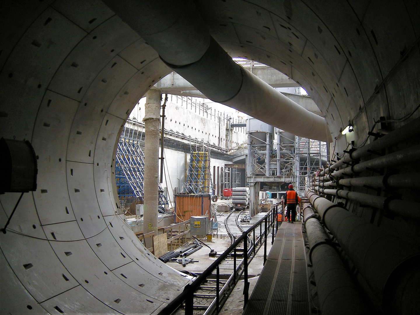 Tunnelbau unter Leipzig