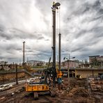 Tunnelbaustelle Magdeburg Kölner Platz...