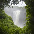 Tunnelblick auf die Victoriafälle (Simbabwe)