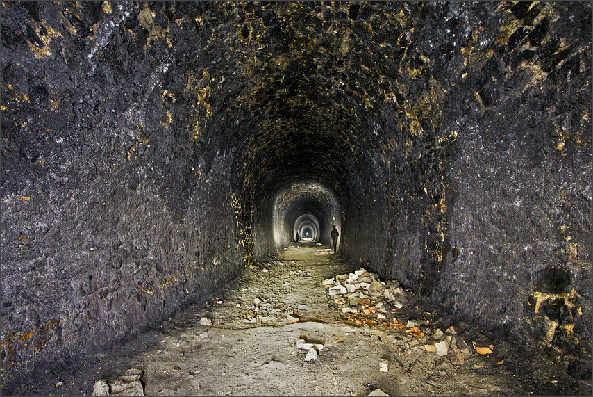 Tunnelblick Foto & Bild industrie und technik, bergbau