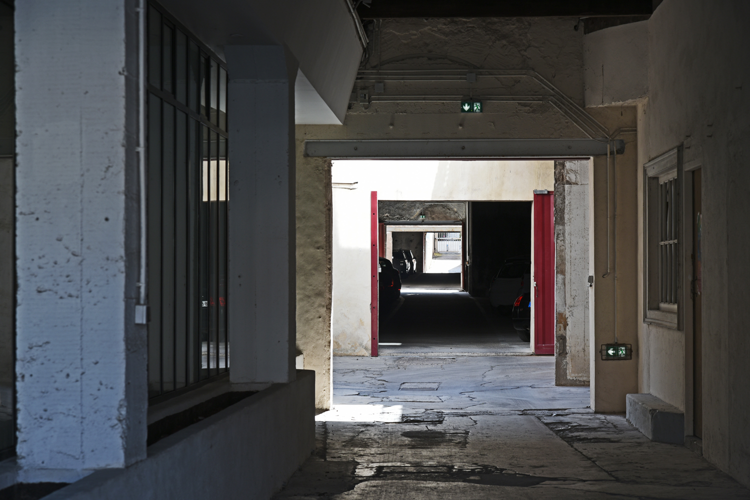 Tunnelblick in Sète - Vue du tunnel à Sète