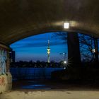 Tunnelblick zum Fernsehturm