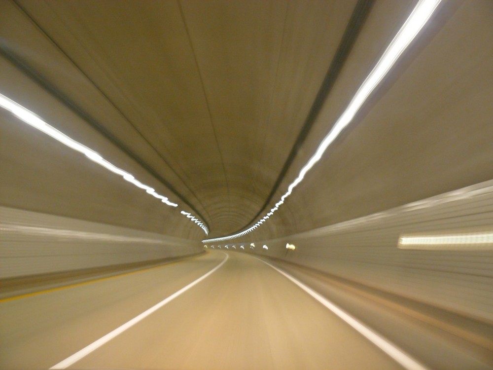 Tunnelfahrt