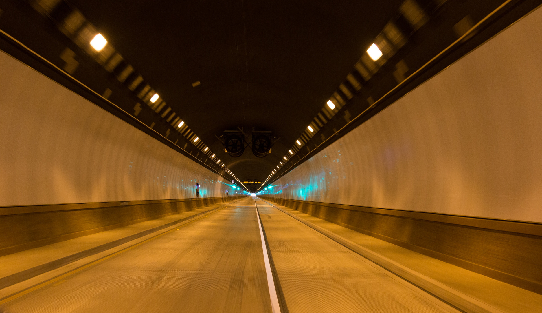 Tunnelfahrt