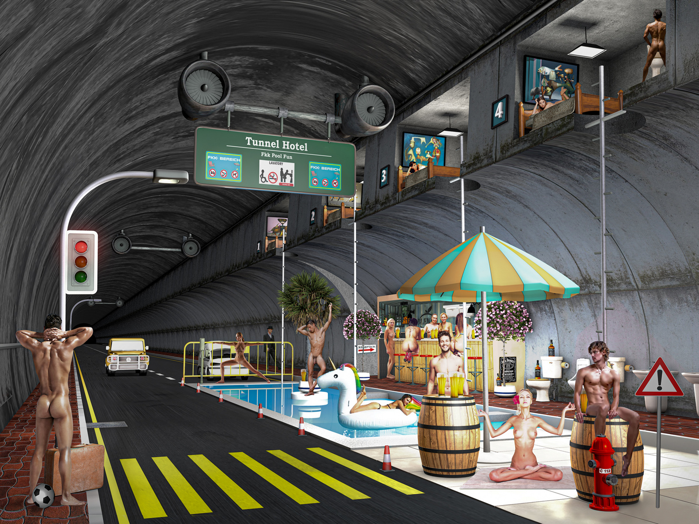 tunnelhotel