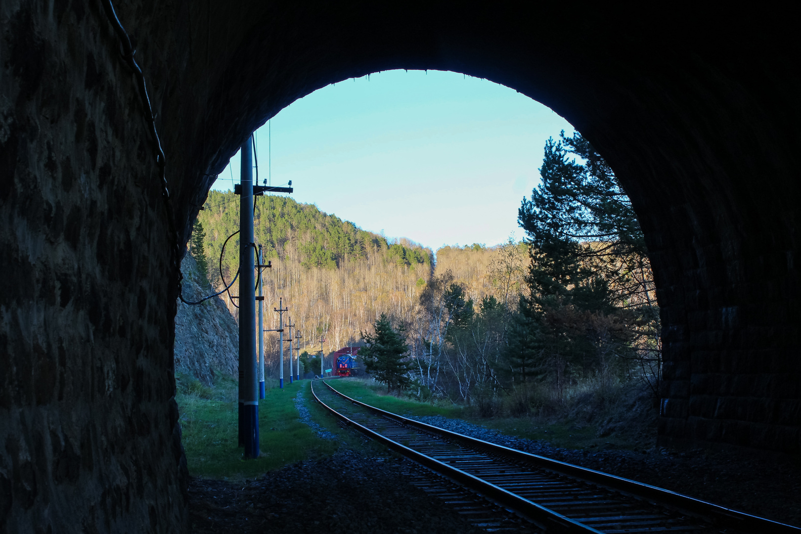 Tunnelportal-Ausblick