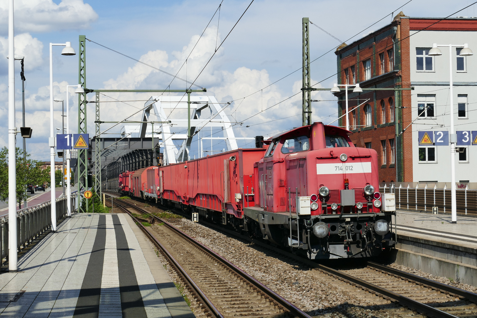 Tunnelrettungszug in Lu Mitte