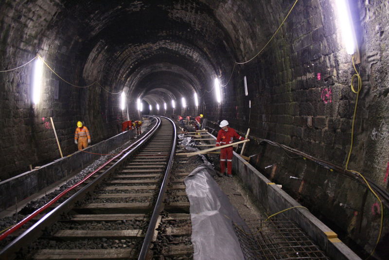 Tunnelsanierung Jähroder Tunnel