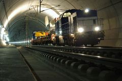 Tunnelsannierung im Tunnel Schulwald bei Wiesbaden