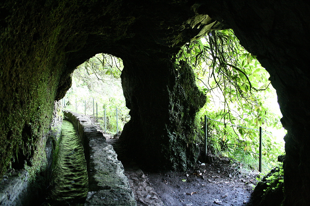 Tunnelwanderung auf Madeira