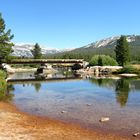 Tuolumne Meadows im Hochland von Yosemite