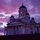 Tuomiokirkko during sunset