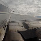 Tupolev 144 einen Blick in den Himmel