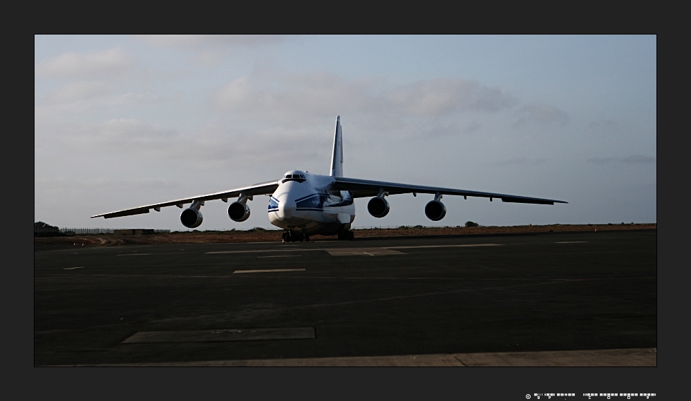 Tupolev auf Sal, Cabo Verde