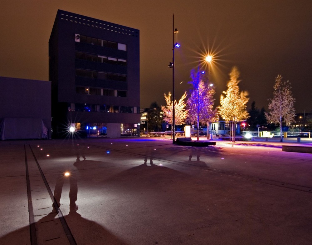 Turbinenplatz mit "Landstreicher"