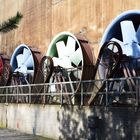 Turbinenräder im Landschaftspark Nord