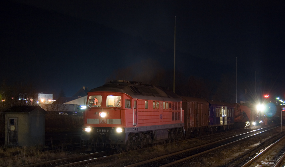 Turbo-Russe am Güterzug