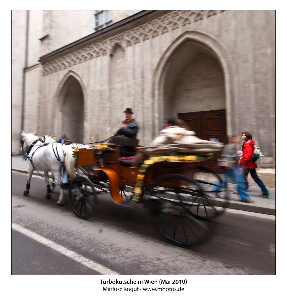 Turbokutsche in Wien