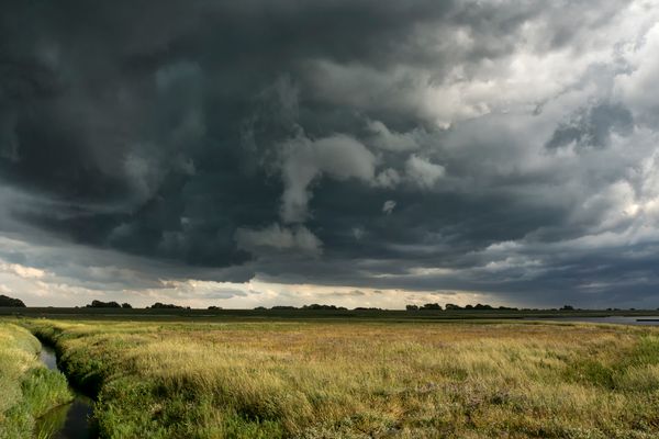 Turbulenzen am Deich