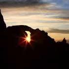 Turett Arch Sunset