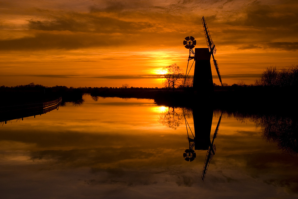 Turf Fen Sunset