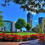 Turia Park mit Skyline