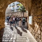 Turistas en Jaffa, Israel