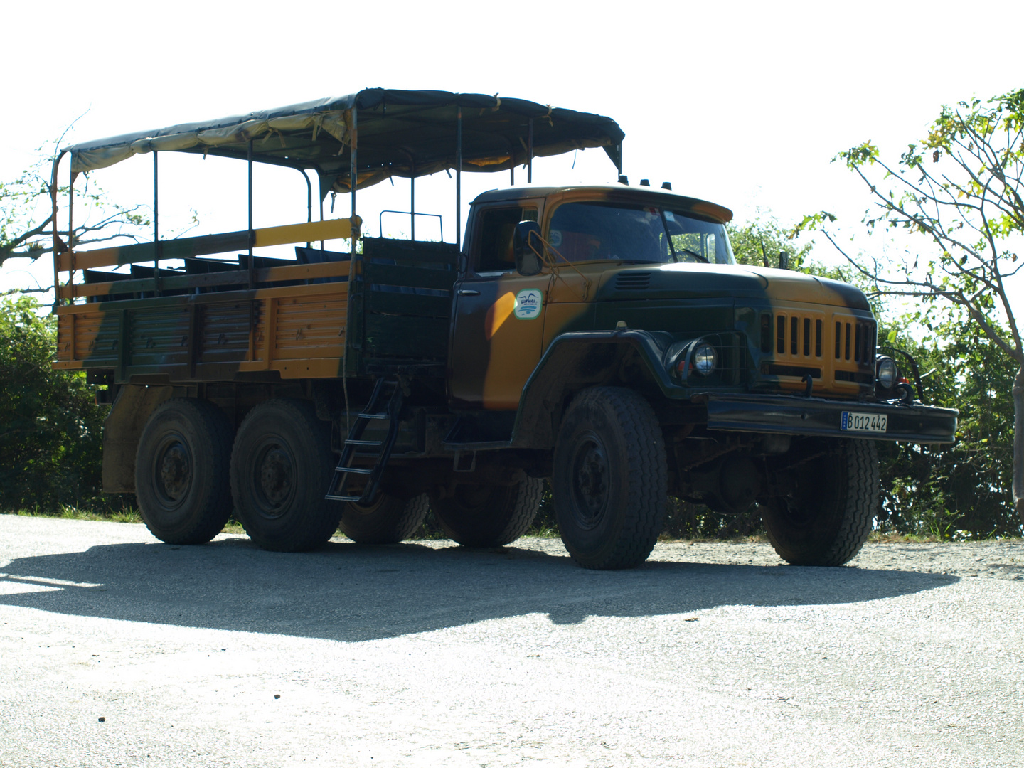 Turistentransporter in Trinidad (Cuba)