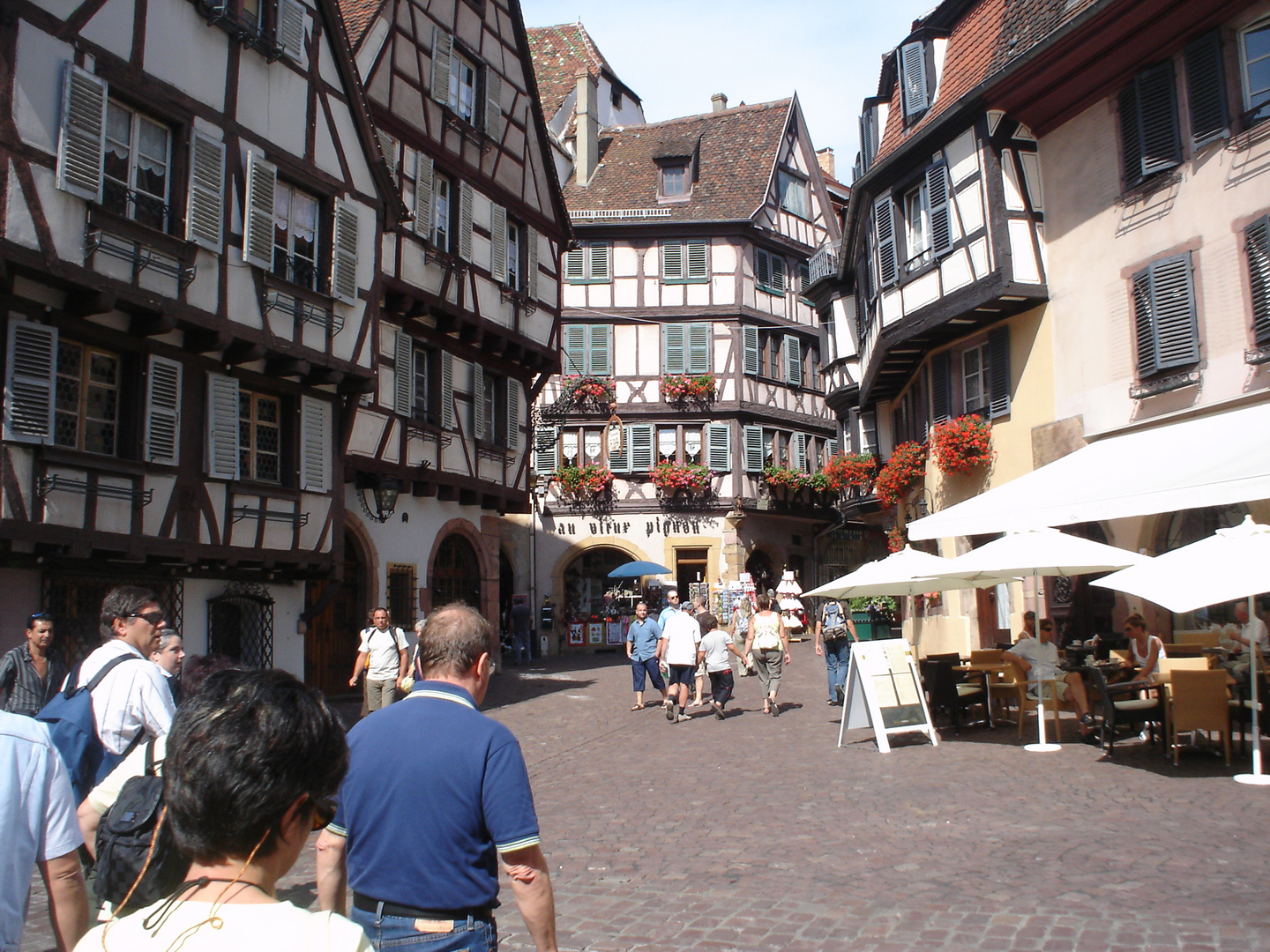 Turisti a Colmar, Alsazia