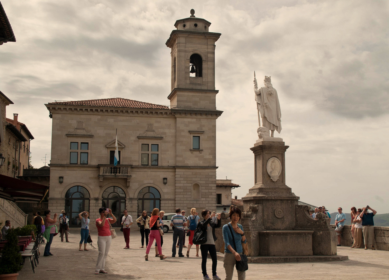 Turisti a San Marino