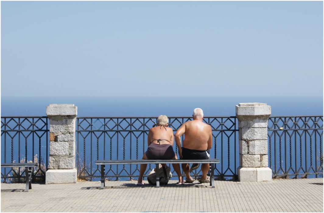 Turisti tedeschi a Taormina